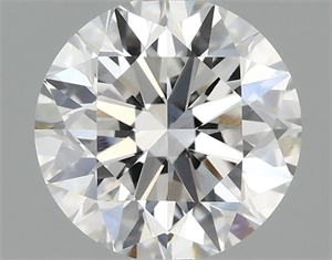 Picture of Lab Grown Diamond 1.09 Carats, Round with Excellent Cut, E Color, VVS2 Clarity and Certified by IGI
