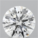 Del inventario de diamantes de laboratorio, 1.56 quilates, Redondo , Color F, claridad VVS2 y certificado IGI
