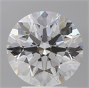 Del inventario de diamantes de laboratorio, 3.53 quilates, Redondo , Color E, claridad VVS2 y certificado IGI