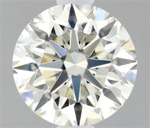 Picture of Natural Diamond 0.60 Carats, Round with Excellent Cut, K Color, IF Clarity and Certified by IGI