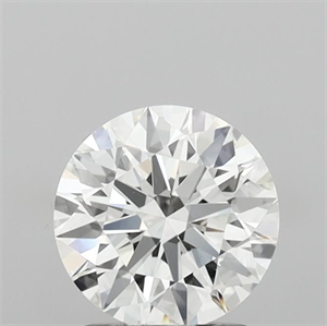 Picture of Lab Grown Diamond 1.59 Carats, Round with Ideal Cut, F Color, VVS2 Clarity and Certified by IGI