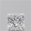 Natural Diamond 2.01 Carats, Princess with  Cut, D Color, VS2 Clarity and Certified by GIA