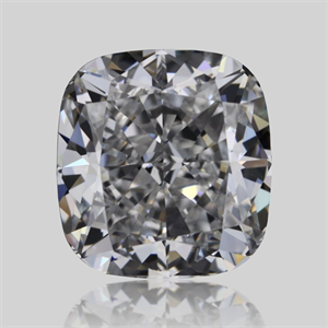 Picture of Natural Diamond 0.58 Carats, Cushion with  Cut, D Color, VVS2 Clarity and Certified by GIA