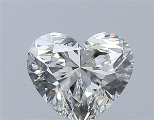 Picture of Natural Diamond 0.50 Carats, Heart with  Cut, I Color, VVS2 Clarity and Certified by GIA