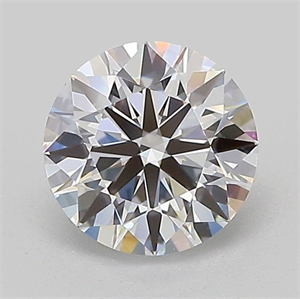 Picture of Lab Grown Diamond 1.05 Carats, Round with Ideal Cut, D Color, VVS2 Clarity and Certified by IGI