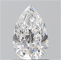 Diamante Natural 1.00 quilates, De pera , Color D, claridad VS2 y certificado GIA