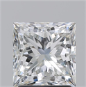 Diamante Natural 2.20 quilates, Princesa , Color H, claridad VS1 y certificado GIA