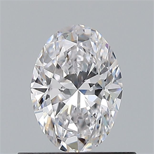 Picture of Natural Diamond 0.50 Carats, Oval with  Cut, D Color, VVS2 Clarity and Certified by GIA