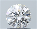 Natural Diamond 0.70 Carats, Round with Excellent Cut, F Color, VS1 Clarity and Certified by GIA