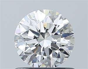Picture of Natural Diamond 0.70 Carats, Round with Excellent Cut, F Color, VS1 Clarity and Certified by GIA