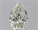 Natural Diamond 1.29 Carats, Pear with  Cut, J Color, VVS2 Clarity and Certified by GIA