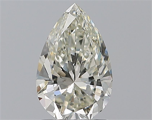 Picture of Natural Diamond 1.29 Carats, Pear with  Cut, J Color, VVS2 Clarity and Certified by GIA