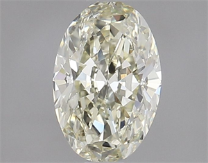 Picture of Natural Diamond 1.00 Carats, Oval with  Cut, N Color, VVS2 Clarity and Certified by GIA