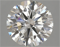 Del inventario de diamantes de laboratorio, 3.44 quilates, Redondo , Color H, claridad VS1 y certificado IGI