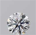 Natural Diamond 0.70 Carats, Round with Excellent Cut, E Color, SI1 Clarity and Certified by GIA