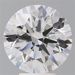Picture of Lab Grown Diamond 5.10 Carats, Round with Ideal Cut, E Color, VVS2 Clarity and Certified by IGI