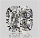 Diamante Natural 0.51 quilates, Del cojín , Color H, claridad VVS2 y certificado GIA