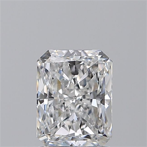 Picture of Natural Diamond 1.50 Carats, Radiant with  Cut, D Color, SI1 Clarity and Certified by GIA