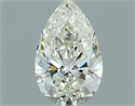 Diamante Natural 0.40 quilates, De pera , Color K, claridad SI1 y certificado GIA