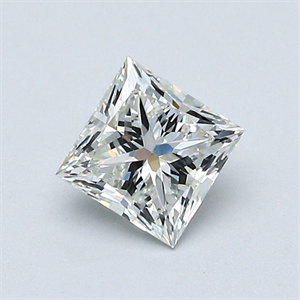 Foto Diamante Natural 0.64 quilates, Princesa , Color J, claridad VVS2 y certificado GIA de