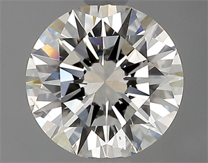 Picture of Natural Diamond 1.05 Carats, Round with Very Good Cut, I Color, SI2 Clarity and Certified by GIA