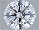 Del inventario de diamantes de laboratorio, 2.01 quilates, Redondo , Color D, claridad VVS2 y certificado IGI