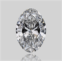 Natural Diamond 0.32 Carats, Oval with  Cut, E Color, SI2 Clarity and Certified by GIA