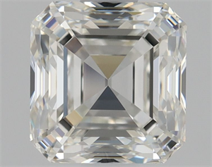Picture of Natural Diamond 1.01 Carats, Asscher with  Cut, I Color, VVS1 Clarity and Certified by GIA