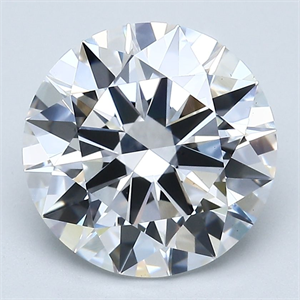 Foto Diamante Natural 4.12 quilates, Redondo , Color D, claridad VS2 y certificado GIA de