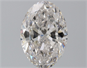Natural Diamond 5.01 Carats, Oval with  Cut, G Color, SI2 Clarity and Certified by GIA