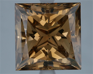 Picture of Natural Diamond 5.01 Carats, Princess with  Cut, F Color, VS1 Clarity and Certified by GIA