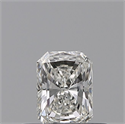 Diamante Natural 0.31 quilates, Radiante , Color H, claridad VVS2 y certificado GIA