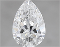 Diamante Natural 0.50 quilates, De pera , Color E, claridad VS1 y certificado IGI