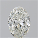 Natural Diamond 1.20 Carats, Oval with  Cut, I Color, VS2 Clarity and Certified by GIA