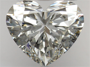Picture of Natural Diamond 2.03 Carats, Heart with  Cut, J Color, IF Clarity and Certified by GIA