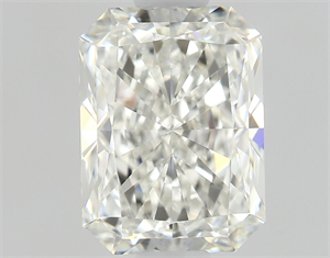 Picture of Natural Diamond 0.93 Carats, Radiant with  Cut, I Color, VVS2 Clarity and Certified by GIA