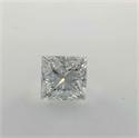Natural Diamond 1.00 Carats, Princess with  Cut, G Color, SI2 Clarity and Certified by GIA