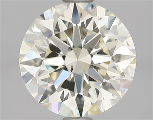 Picture of Natural Diamond 1.40 Carats, Round with Excellent Cut, M Color, SI1 Clarity and Certified by GIA
