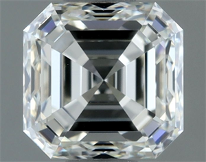 Picture of Natural Diamond 1.00 Carats, Asscher with  Cut, I Color, VVS2 Clarity and Certified by IGI
