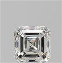 Diamante Natural 1.01 quilates, Asscher , Color G, claridad VS1 y certificado GIA