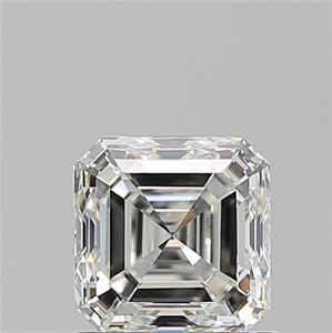 Foto Diamante Natural 1.01 quilates, Asscher , Color G, claridad VS1 y certificado GIA de