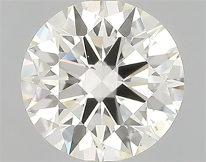 Picture of Natural Diamond 0.80 Carats, Round with Excellent Cut, K Color, VS2 Clarity and Certified by GIA