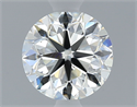 Natural Diamond 0.70 Carats, Round with Very Good Cut, G Color, VS1 Clarity and Certified by GIA