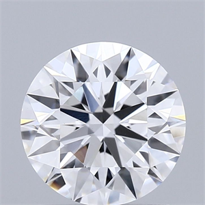 Picture of Lab Grown Diamond 1.51 Carats, Round with Ideal Cut, E Color, VVS2 Clarity and Certified by IGI
