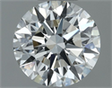 Natural Diamond 0.60 Carats, Round with Excellent Cut, H Color, VS1 Clarity and Certified by IGI