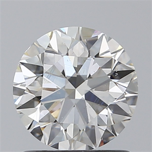 Picture of Natural Diamond 1.00 Carats, Round with Excellent Cut, G Color, SI1 Clarity and Certified by GIA