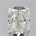 Natural Diamond 1.50 Carats, Radiant with  Cut, J Color, VS2 Clarity and Certified by GIA