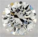 Natural Diamond 0.71 Carats, Round with Very Good Cut, K Color, VS2 Clarity and Certified by GIA