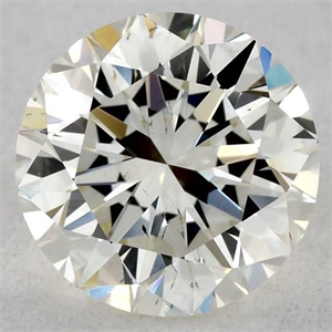 Foto Diamante Natural 0.71 quilates, Redondo , Color K, claridad VS2 y certificado GIA de