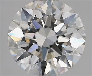 Picture of Lab Grown Diamond 1.56 Carats, Round with Excellent Cut, E Color, VVS2 Clarity and Certified by IGI